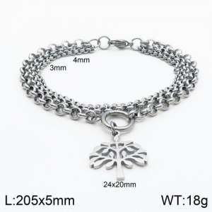 Stainless Steel Bracelet(women) - KB118987-Z