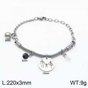 Stainless Steel Bracelet(women) - KB119067-Z