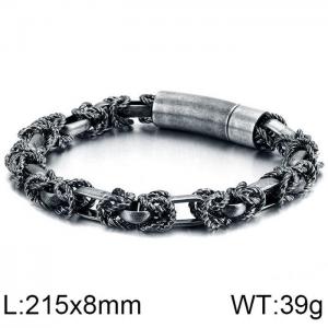 Stainless Steel Bracelet(Men) - KB119214-KFC