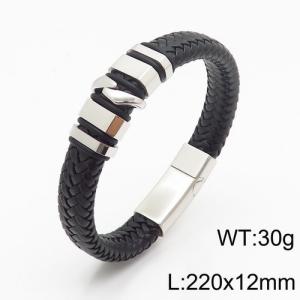 Leather Bracelet - KB119219-KFC