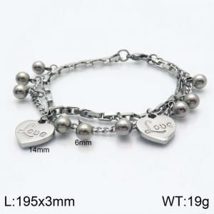Stainless Steel Bracelet(women) - KB120601-Z