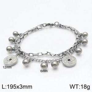 Stainless Steel Bracelet(women) - KB120604-Z