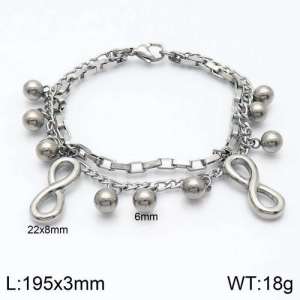 Stainless Steel Bracelet(women) - KB120606-Z