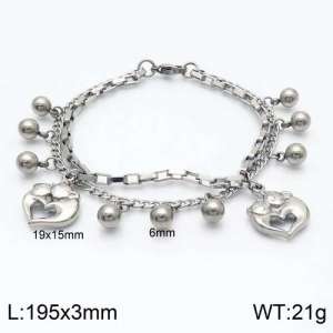 Stainless Steel Bracelet(women) - KB120609-Z