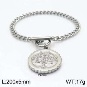 Stainless Steel Bracelet(Men) - KB120628-Z