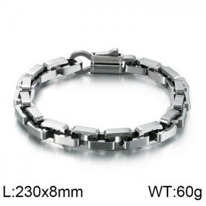 Stainless Steel Bracelet(Men) - KB121514-KFC