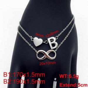 Stainless Steel Bracelet(women) - KB121645-Z