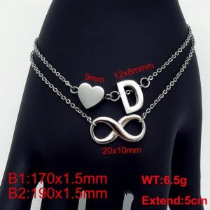Stainless Steel Bracelet(women) - KB121647-Z