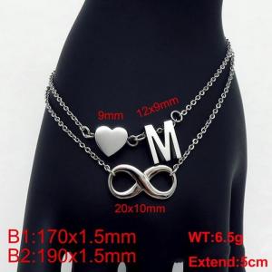 Stainless Steel Bracelet(women) - KB121657-Z