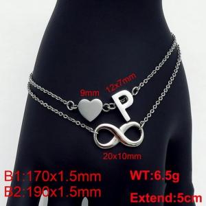 Stainless Steel Bracelet(women) - KB121659-Z
