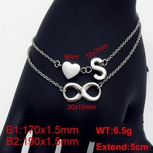 Stainless Steel Bracelet(women) - KB121662-Z