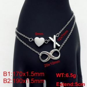 Stainless Steel Bracelet(women) - KB121667-Z