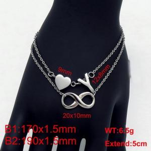 Stainless Steel Bracelet(women) - KB121668-Z