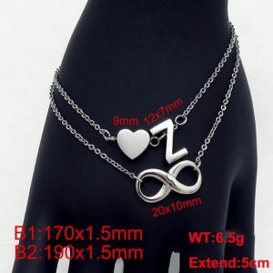 Stainless Steel Bracelet(women) - KB121669-Z