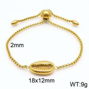 Stainless Steel Gold-plating Bracelet - KB122271