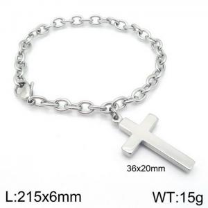 Stainless Steel Bracelet(Men) - KB123211-Z