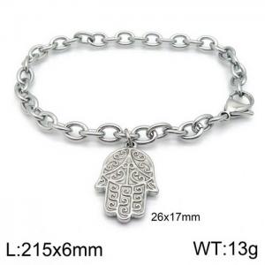 Stainless Steel Bracelet(Men) - KB123235-Z