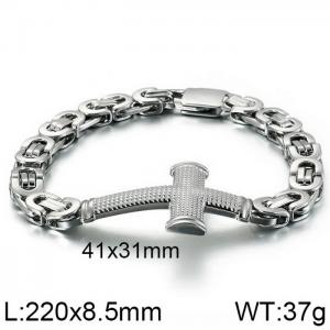 Stainless Steel Bracelet(Men) - KB124344-KFC