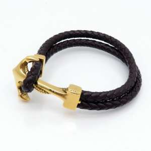 Leather Bracelet - KB125252-TXH