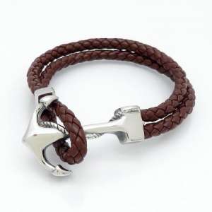 Leather Bracelet - KB125255-TXH