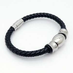 Leather Bracelet - KB125331-TXH