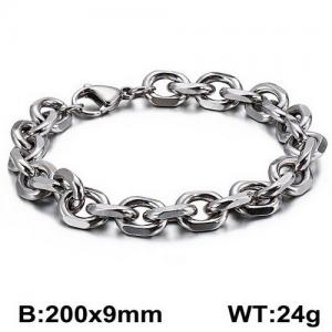 Stainless Steel Bracelet(Men) - KB126644-Z