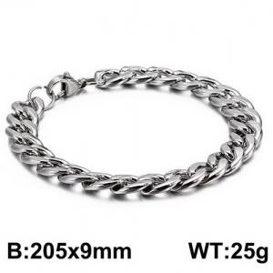 Stainless Steel Bracelet(Men) - KB126661-Z