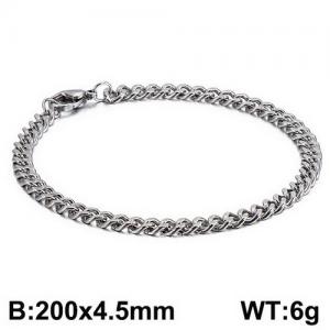 Stainless Steel Bracelet(Men) - KB126666-Z