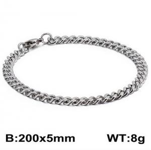 Stainless Steel Bracelet(Men) - KB126667-Z