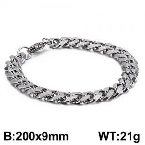 Stainless Steel Bracelet(Men) - KB126685-Z