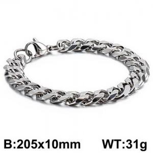Stainless Steel Bracelet(Men) - KB126686-Z