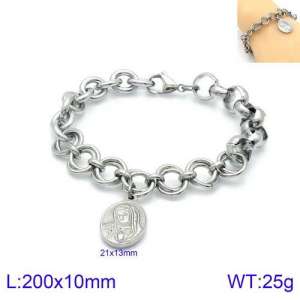 Stainless Steel Bracelet(women) - KB129276-Z