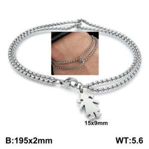 Stainless Steel Bracelet(women) - KB130332-Z