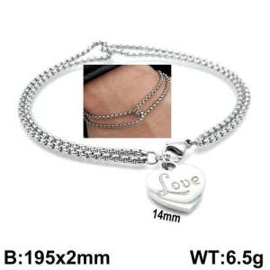 Stainless Steel Bracelet(women) - KB130333-Z