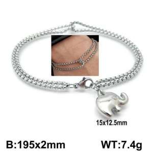 Stainless Steel Bracelet(women) - KB130337-Z