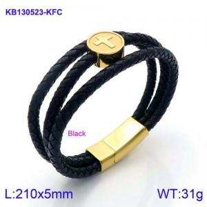 Leather Bracelet - KB130523-KFC