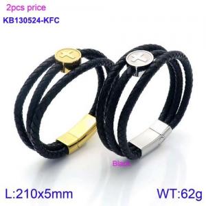 Leather Bracelet - KB130524-KFC