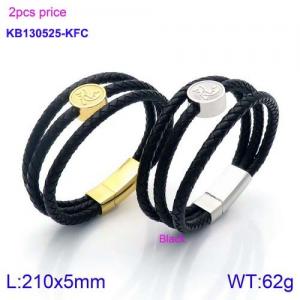 Leather Bracelet - KB130525-KFC
