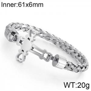 Stainless Steel Bracelet(Men) - KB130542-KFC