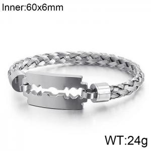 Stainless Steel Bracelet(Men) - KB130550-KFC