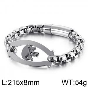 Stainless Steel Bracelet(Men) - KB130553-KFC