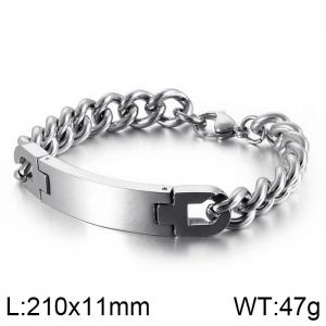 Stainless Steel Bracelet(Men) - KB130556-KFC