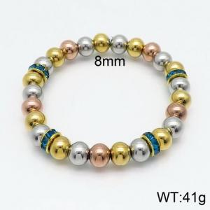 Stainless Steel Special Bracelet - KB130573-WH