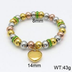 Stainless Steel Special Bracelet - KB130574-WH