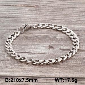 Stainless Steel Bracelet(Men) - KB130705-Z