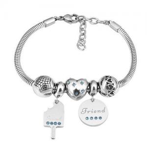 Stainless Steel Bracelet(women) - KB131810-PA