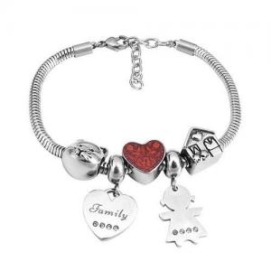 Stainless Steel Bracelet(women) - KB131854-PA