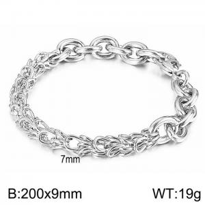 Stainless Steel Bracelet(Men) - KB135210-Z