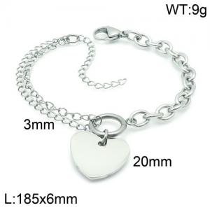 Stainless Steel Bracelet(wome - KB135379-Z