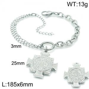 Stainless Steel Bracelet(wome - KB135381-Z